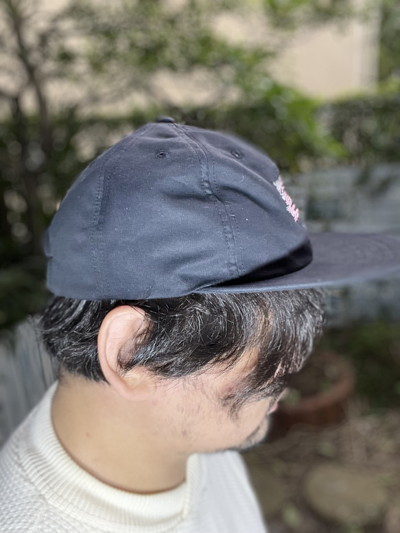 fear&desire t/c chambray  USA cap w/embroidery F 2枚目の画像