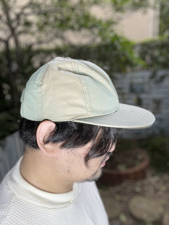 fear&desire t/c chambray  cap w/embroidery F 6枚目の画像