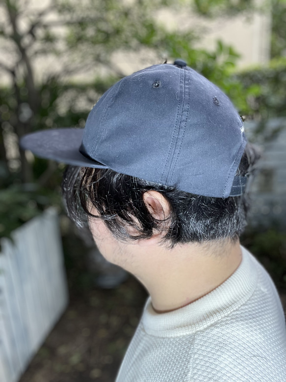 fear&desire t/c chambray  cap w/embroidery F 3枚目の画像