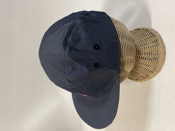 fear&desire t/c chambray  5panel cap w/embroidery F 7枚目の画像