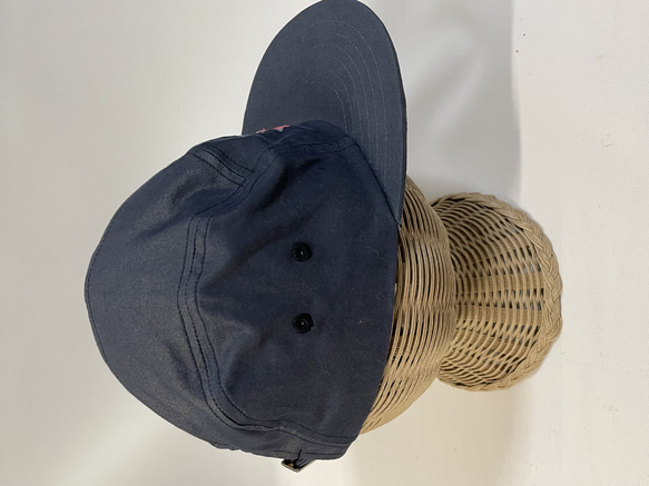 fear&desire t/c chambray  5panel cap w/embroidery F 9枚目の画像