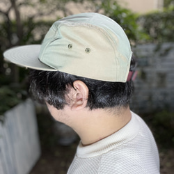 fear&desire t/c chambray  5panel cap w/embroidery F 3枚目の画像