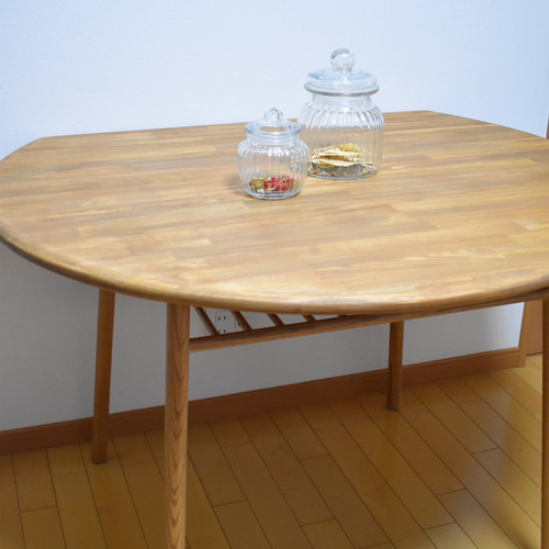 カフェテーブル 半月 ダイニングテーブル オシャレテーブル テーブル