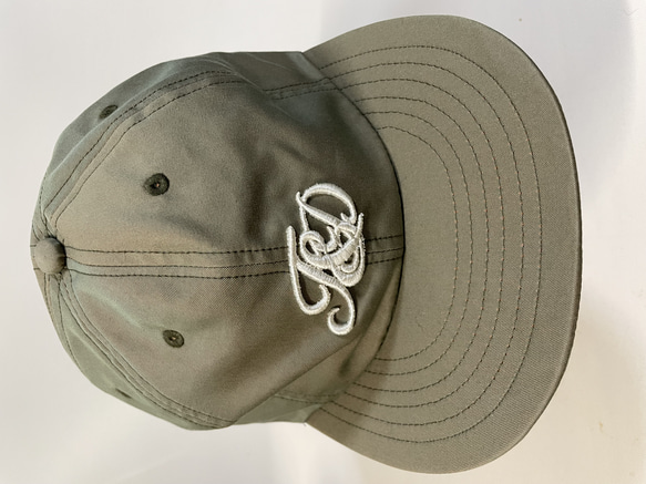 fear&desire t/c chambray  cap w/embroidery F 5枚目の画像