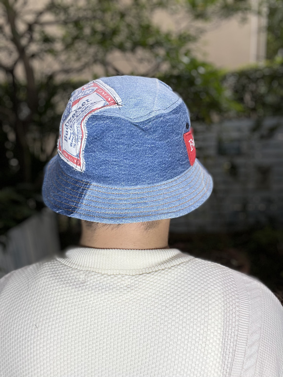 fear&desire  denim hat w/wappen F 4枚目の画像