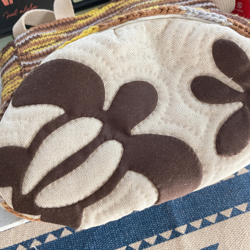 えみこちゃん　ハワイアンキルトバッグ　ホヌ えみこちゃん様専用 ハワイアンキルトバッグ ホヌ - メルカリ