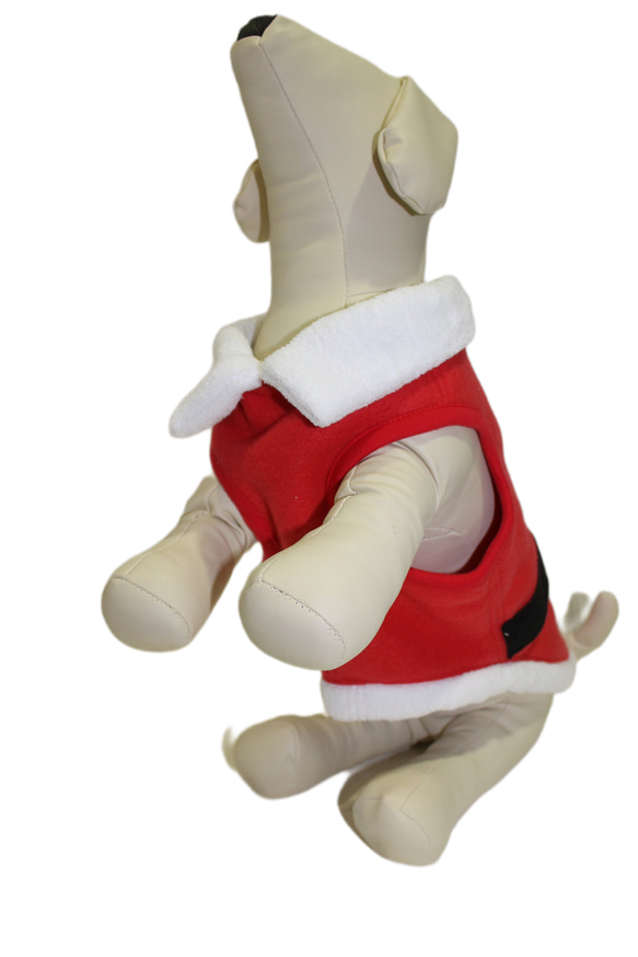 犬服 ペット服  冬 フリース クリスマス サンタ イタグレ コーギーフレブル ミニピン ダックス 中型犬 小型犬 10枚目の画像