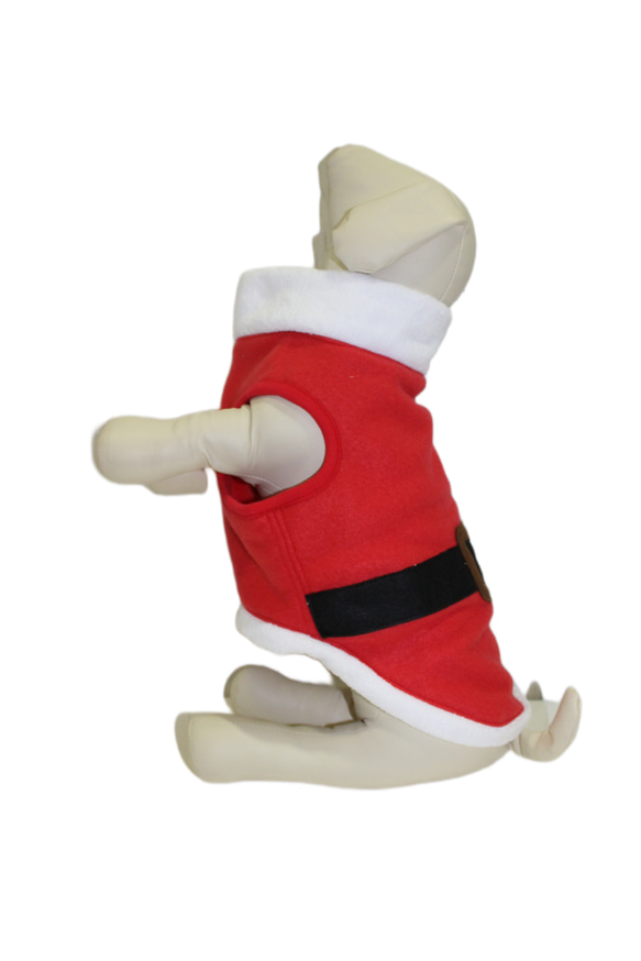 犬服 ペット服  冬 フリース クリスマス サンタ イタグレ コーギーフレブル ミニピン ダックス 中型犬 小型犬 6枚目の画像