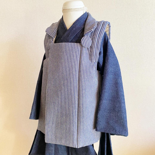 七五三用着物セット デニム 子供服 cocoawaffle 通販 14883075