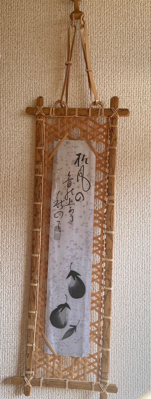 竹製の籠をかけたり短冊をかけたりするものです 【公式通販】