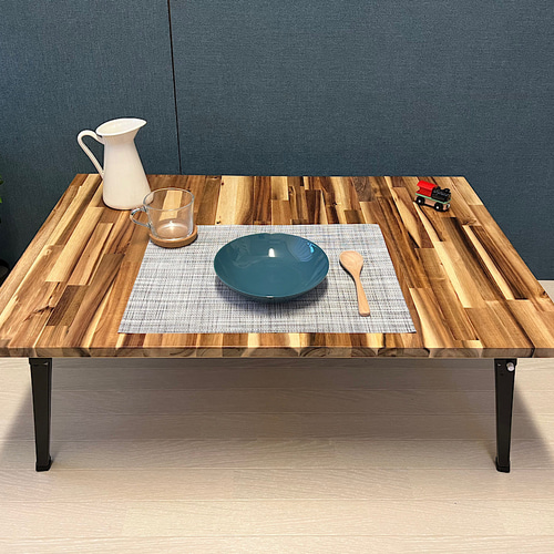 送料無料】 ローテーブル 長方形 90cm 60cm アカシア 縦柄