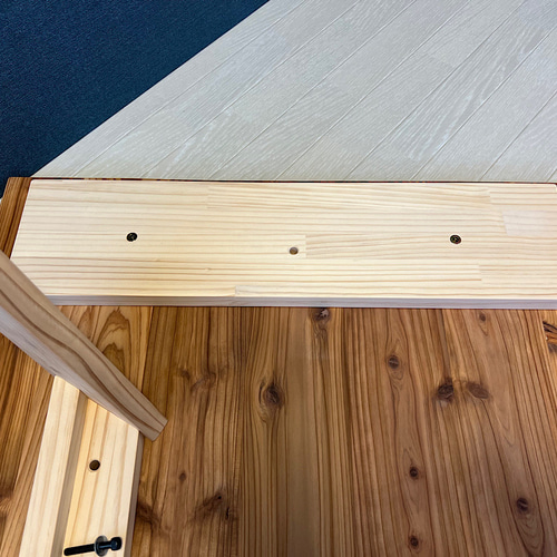 【送料無料】 ローテーブル 長方形 120cm 70cm スギ 木製脚 組立式