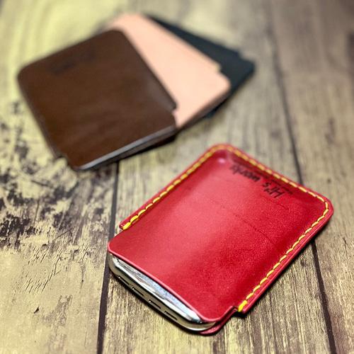 受注製作【冬季限定】ハクキンカイロ レザースリーブ mini専用【冬の