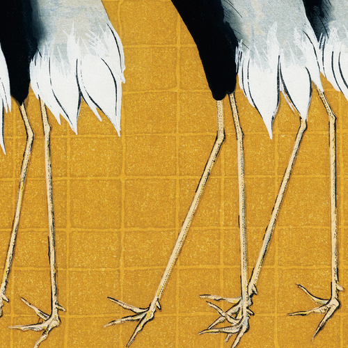 尾形光琳、鶴、和モダンだけじゃない、応用が利く和柄ポスター、色々な