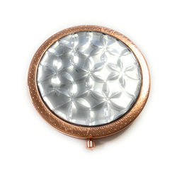 Tokyo Kiriko Compact Mirror Flower of Life 埃及金 第5張的照片