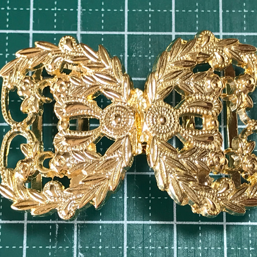 昭和レトロ ベルトバックル ビンテージ 手芸パーツ 金具・チェーン 犬