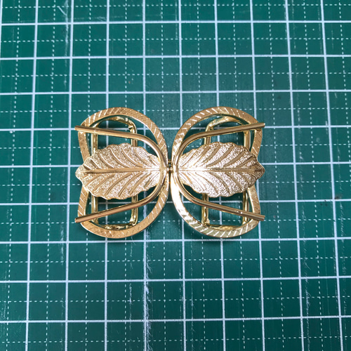 昭和レトロ ベルトバックル ビンテージ 手芸パーツ 金具