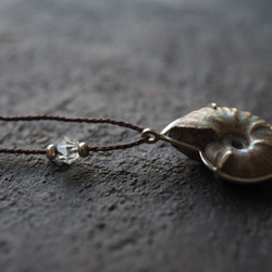 ammonite silver necklace  (woshimonotsuki) 11枚目の画像