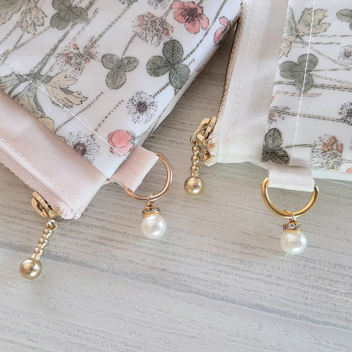 2点セット☆リバティプリントのラミネートペンケース☆フラット