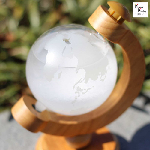 ストームグラス 地球儀」Fun Science storm-baw11003 ストームグラス