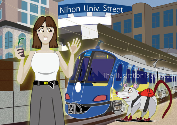 日本大通り (Nippon University Street) 1枚目の画像