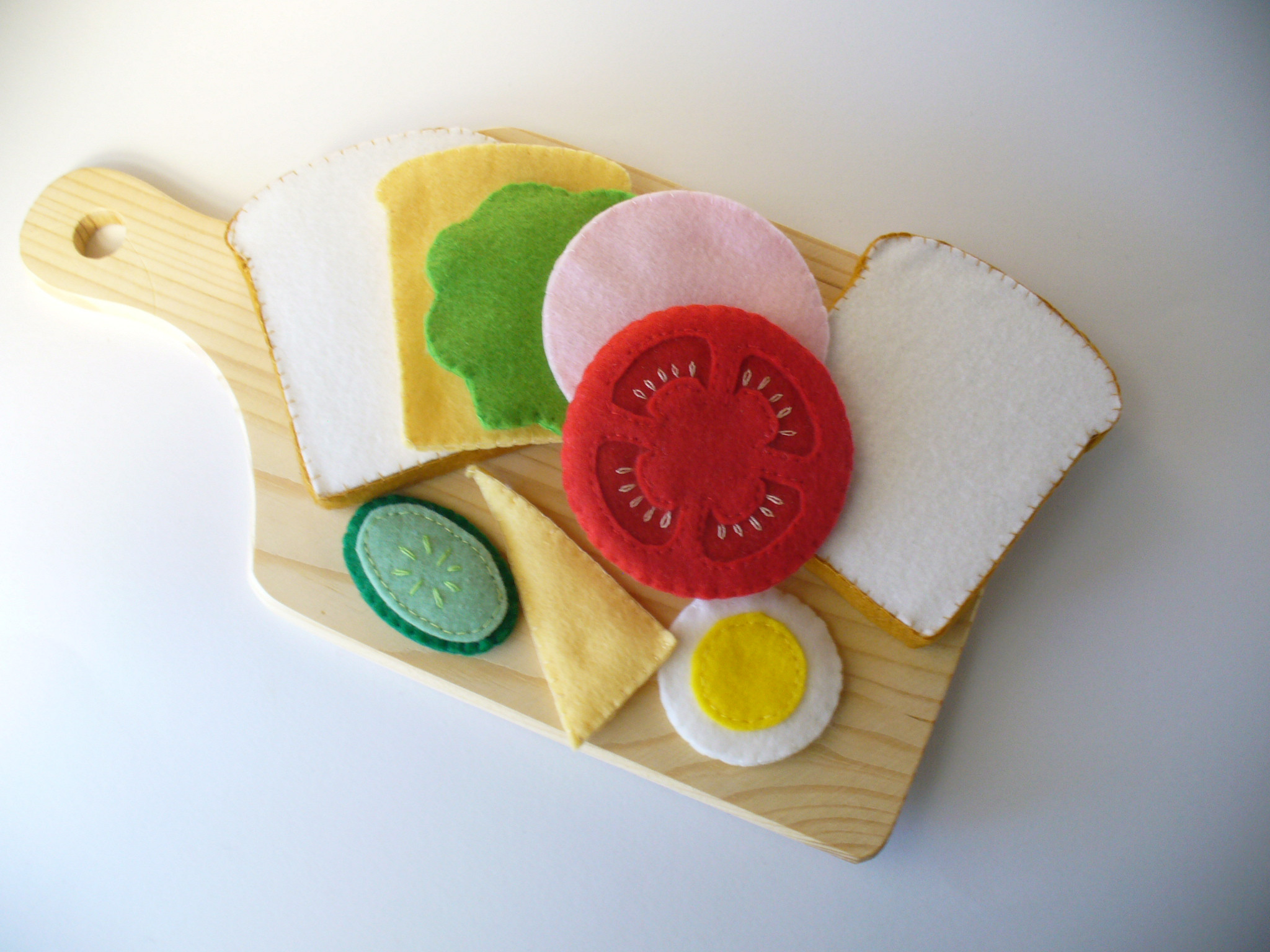 絵本シリーズ＊サンドイッチ フェルトままごと「受注製作」 おもちゃ