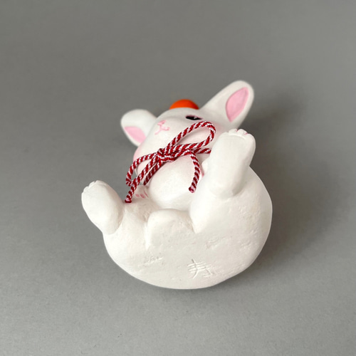 うさぎ餅 卯年 鏡餅 鏡餅 ことほぎ 通販 14884247｜Creema(クリーマ