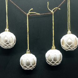 クリスマス　ボール（8個セット） 2枚目の画像