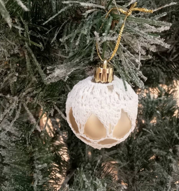 クリスマス　ボール（8個セット） 1枚目の画像