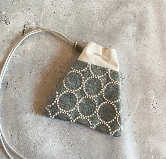 ミナペルホネン・ハンドメイド☆ribbonがゴージャスなミニマット