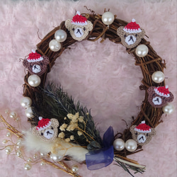 選べるクリスマスくまちゃん　モチーフ 9枚目の画像