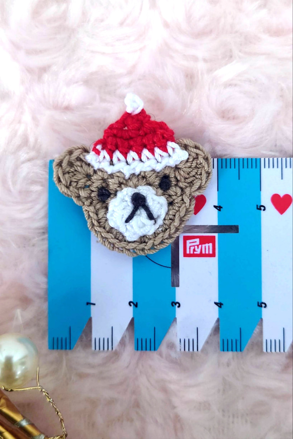 選べるクリスマスくまちゃん　モチーフ 7枚目の画像