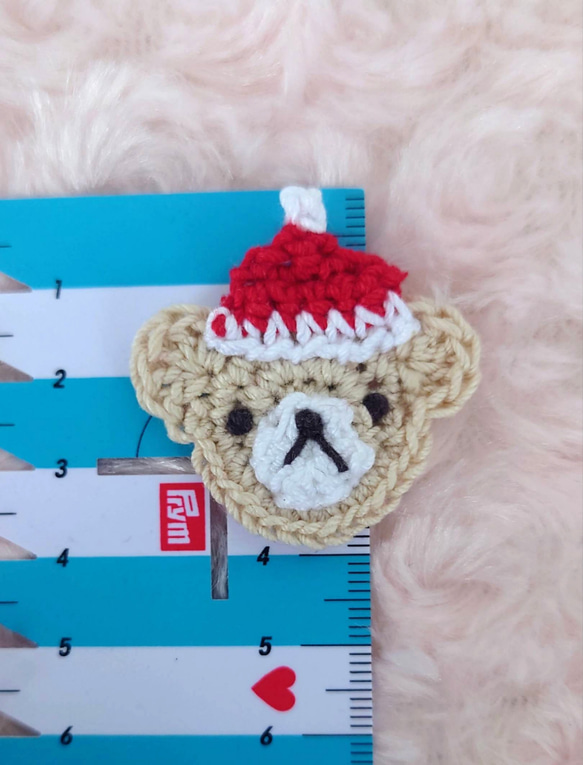 選べるクリスマスくまちゃん　モチーフ 5枚目の画像