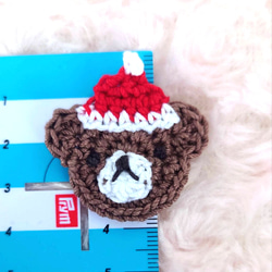 選べるクリスマスくまちゃん　モチーフ 6枚目の画像