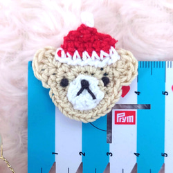 選べるクリスマスくまちゃん　モチーフ 4枚目の画像