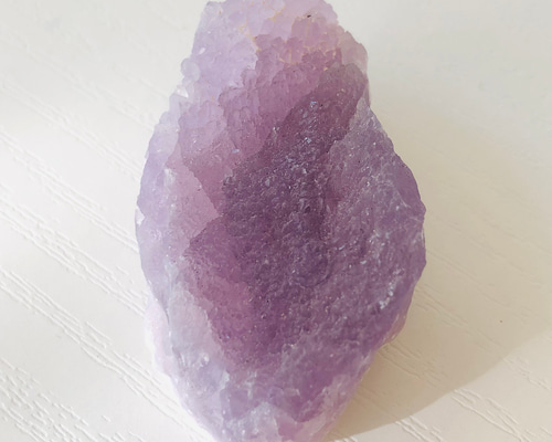 希少！ドゥルージー状アメジストクラスター 天然石 虹色の星 通販