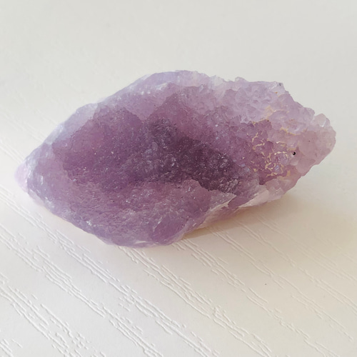 希少！ドゥルージー状アメジストクラスター 天然石 虹色の星 通販