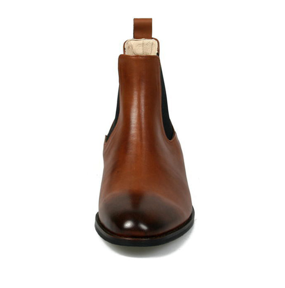 レザーブーツ サイドゴアレザーブーツ ウィングチップレザーブーツ ハンドメイドブーツ 