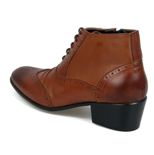 レザーブーツ サイドゴアレザーブーツ ウィングチップレザーブーツ ハンドメイドブーツ 