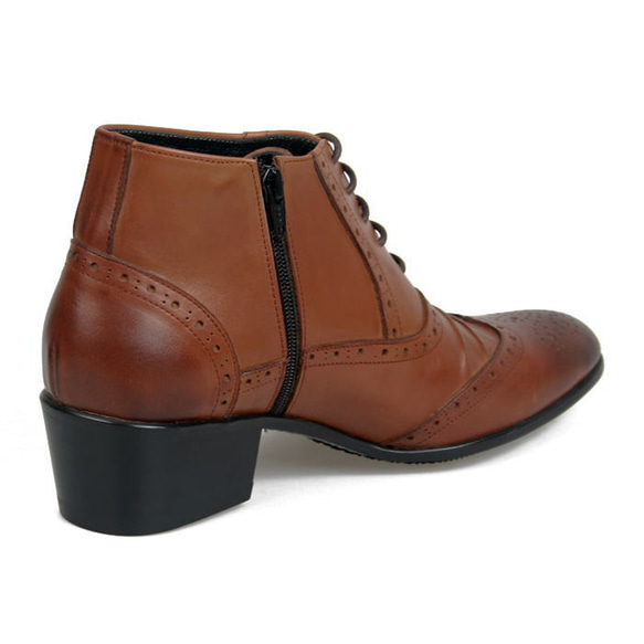 レザーブーツ サイドゴアレザーブーツ ウィングチップレザーブーツ ハンドメイドブーツ 