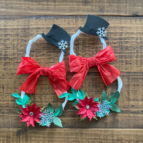 クリスマスガーランド・スノーマン&リース ガーランド Azalea工房 通販