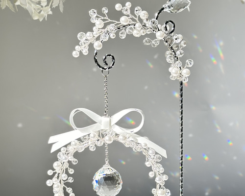 ポーセラーツ　オーナメントホルダー シルバー ポーセラーツ オーナメントホルダー シルバー - メルカリ