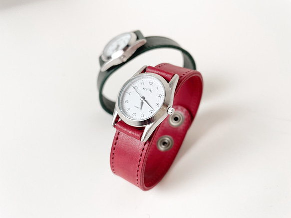限定デザイン　飛び出る文字盤の腕時計　ベーシック　名入れ刻印(AW221025) 1枚目の画像