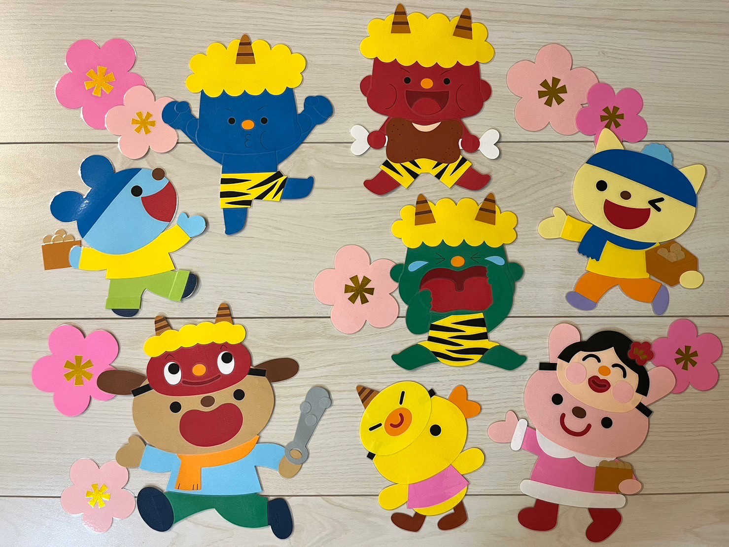 よん。ページ 大きめ 節分 節分会 壁面飾り 飾り付け POP よん。ページ 大きめ 節分 節分会 壁面飾り 飾り付け POP Amazon