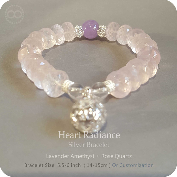 Heart Radiance ★ Silver Bracelet HB002 第7張的照片