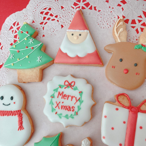 クリスマスアイシングクッキー クッキー sweet² 通販 14886805