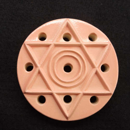 機能性セラミック奇瑞セット（大）地場調整・波動調整装置 六芒星 結界 機能性セラミック奇瑞セット（大）地場調整・波動調整装置