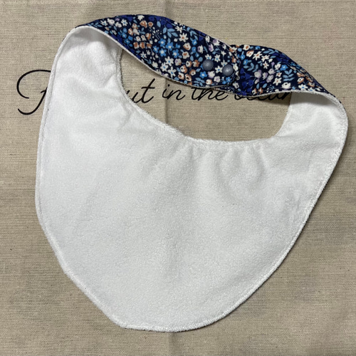 新品大人用子供用スタイ Mサイズ ハンドメイド♪防水パイル生地