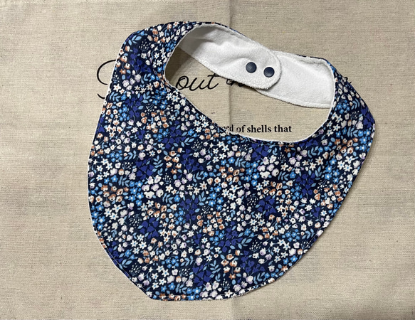 新品大人用子供用スタイ Mサイズ ハンドメイド♪防水パイル生地