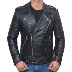 羊革・ウエストベルト付きダブルライダースジャケット Sheep Leather Double Rider Jacket 1枚目の画像